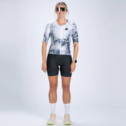 Áo Ba môn Nữ Zoot Women's Elite Tri Aero Jersey - Vapor White