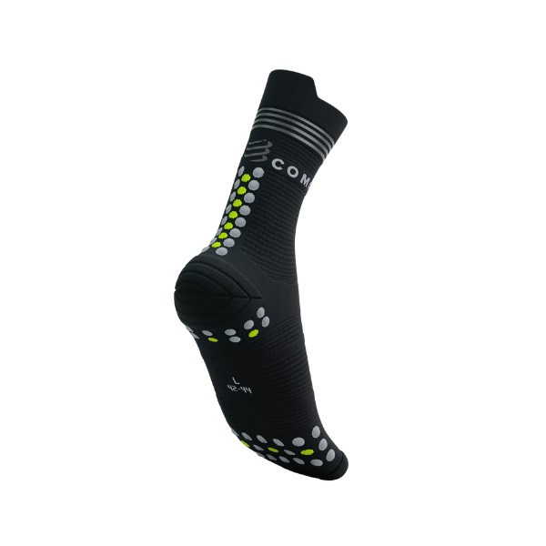 Compressport Pro Racing Socks v4.0 Run High Flash - Black