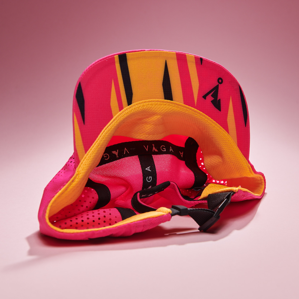 Nón VAGA - Feather Cap - Bright Pink/Sunbeam Orange