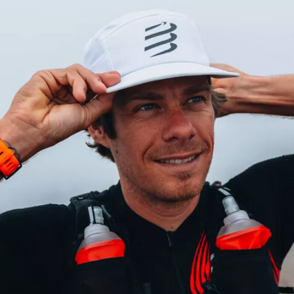 Mũ Compressport 5 Panel Light Cap - Trắng (White)
