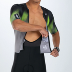 Đồ ba môn Nam Zoot Ultra Tri P1 Exos Racesuit - Đen (Tropical Magic)