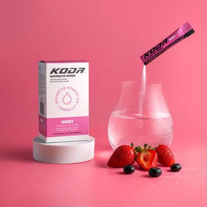 Bột Năng lượng Koda Electrolyte Stick Display Pack - Vị Berry