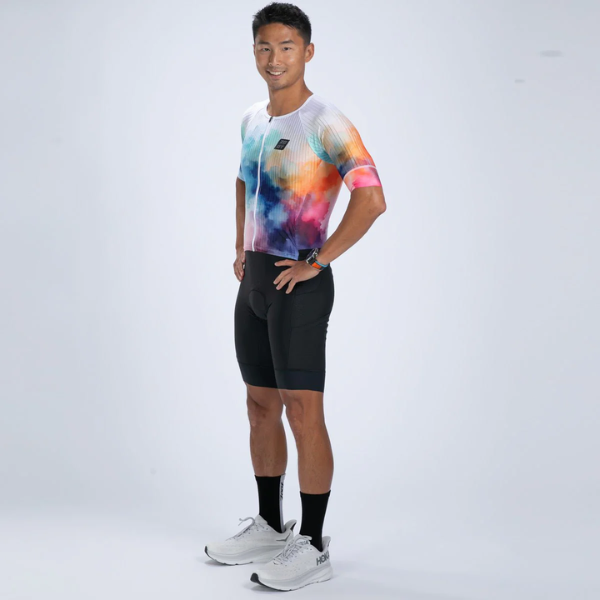 Đồ Ba môn Nam Zoot Men's Elite Tri Aero Fz Racesuit - Chromoflow