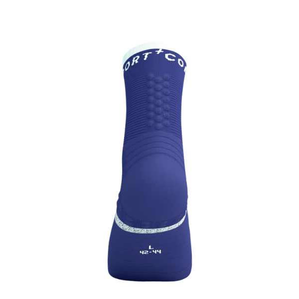 Tất chạy bộ Compressport Pro Marathon Socks v2.0 - Orient Blue/Star White