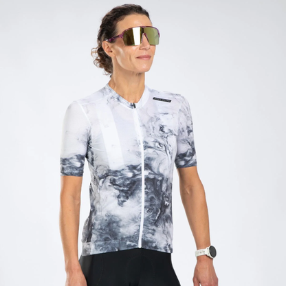 Áo đạp xe Nữ Zoot Women's Elite Cycle Aero Jersey - Vapor White