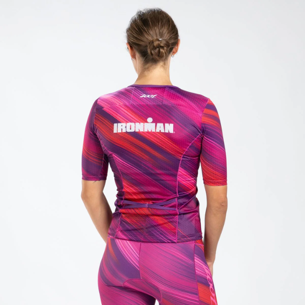 Áo ba môn Nữ Zoot Women's Ltd Tri Aero Jersey - IM Heat