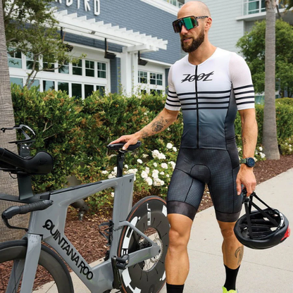 Đồ ba môn Nam Zoot Men's Ltd Tri Aero Fz Racesuit - Summit
