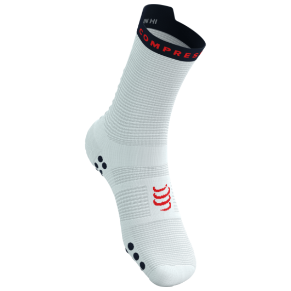 Compressport Pro Racing Socks v4.0 Run High - White