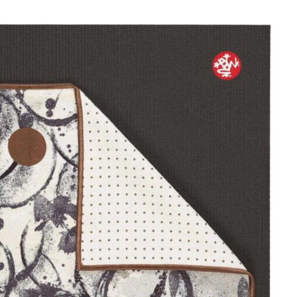 Manduka Yogitoes Towel - Enso Ink