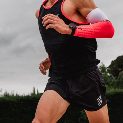 Áo chạy bộ Nam Compressport Pro Racing Singlet - Vàng (Light Yellow)