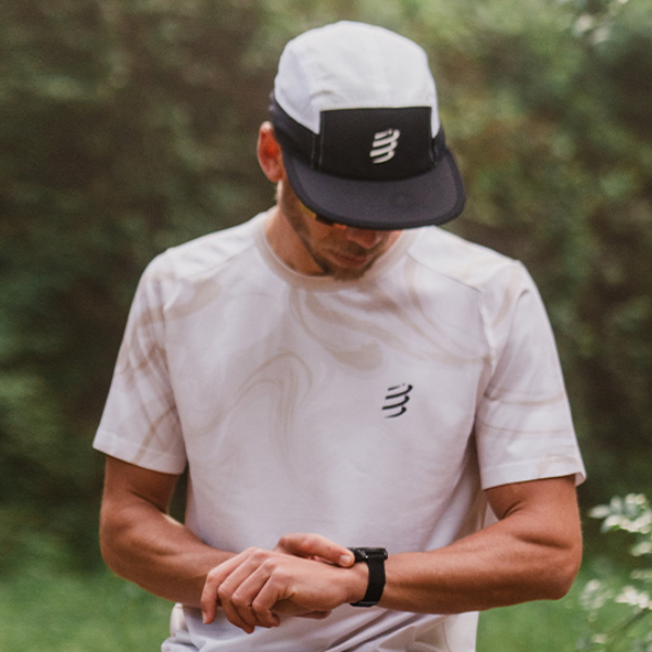 Mũ Compressport 5 Panel Light Cap 2025 - Đen (Black)