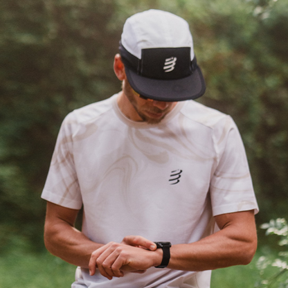 Mũ Compressport 5 Panel Light Cap 2025 - Đen (Black)