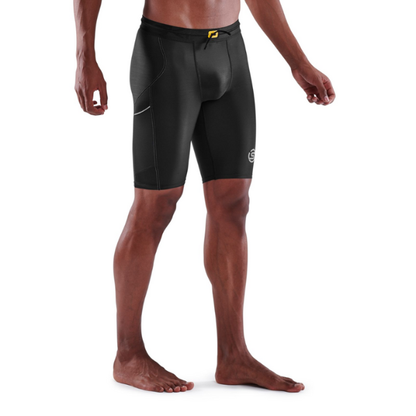 Quần Ngắn Bó Cơ Nam SKINS Compression 3-Series - Đen (Black)