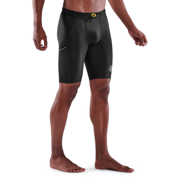 Quần Ngắn Bó Cơ Nam SKINS Compression 3-Series - Đen (Black)