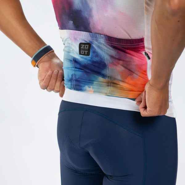 Áo đạp xe Nam Zoot Men's Elite Cycle Aero Jersey - Chromoflow