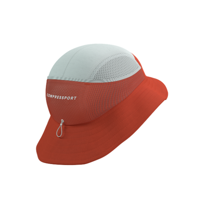 Mũ Compressport StayFresh Ice Bob - Cam (Tigerlily/Star White)