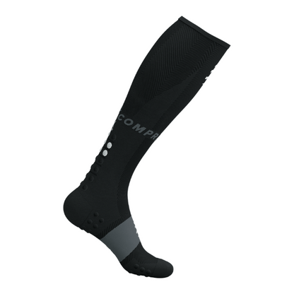 Tất chạy bộ Compressport Full Socks Oxygen - Đen (Black)