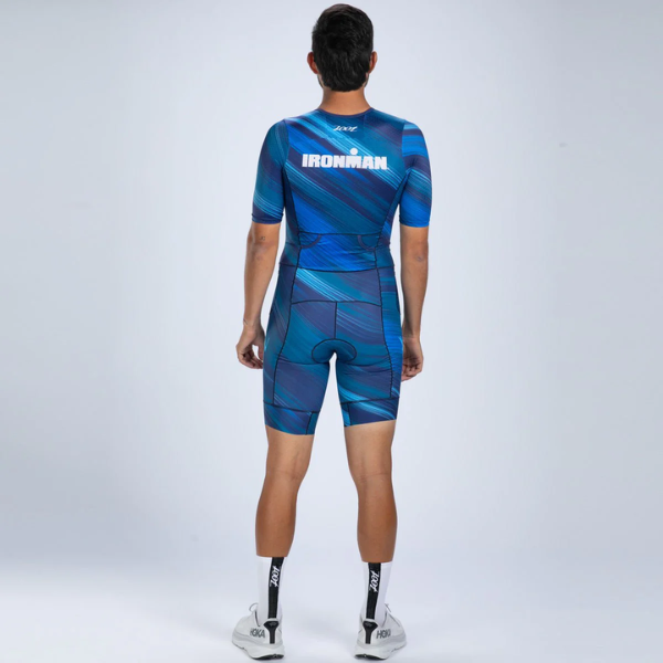Đồ ba môn Nam Zoot Men's Ltd Tri Aero Fz Racesuit - IM Heat