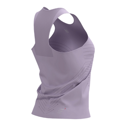 Áo chạy bộ Nữ Compressport Performance Singlet - Tím (Orchid Petal/Purple)
