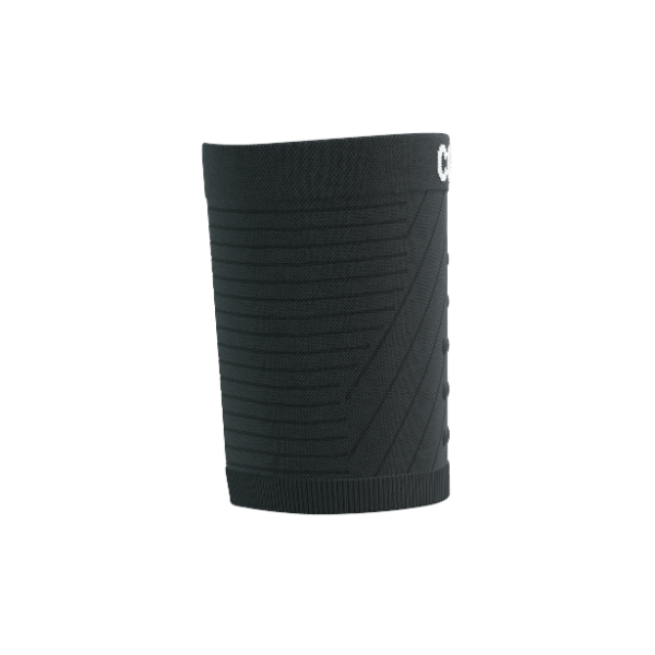 Băng bảo vệ cổ tay Compressport Unisex's Sweatbands 3D.Dots - Đen (Black)