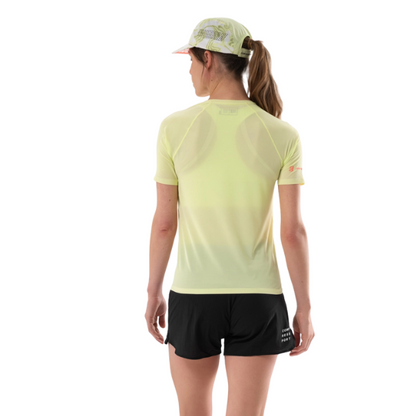 Áo chạy Trail Nữ Compressport Trail Racing SS Tshirt - Xanh (Shadow Lime)