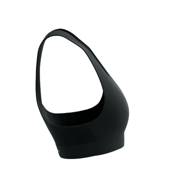 Áo Bra chạy bộ Nữ Compressport Feelfree Seamless Bra - Đen (Black)