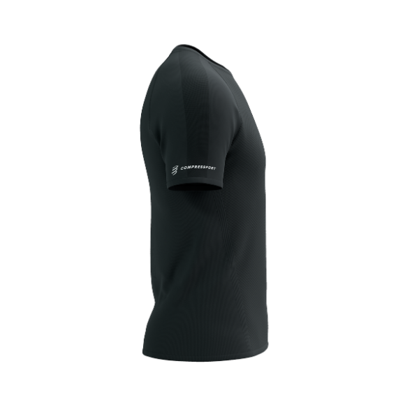 Áo Chạy Trail Nam Compressport Trail Racing SS Tshirt - Đen (Black)