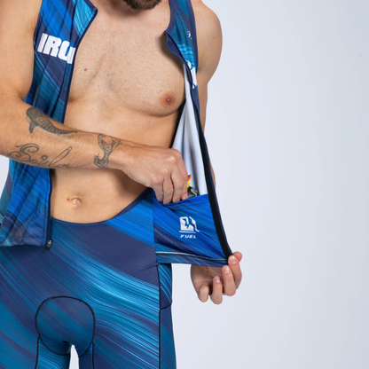 Đồ ba môn Nam Zoot Men's Ltd Tri Aero  Slvs Fz Racesuit - IM Heat