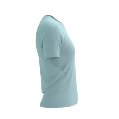 Áo Chạy Trail Nữ Compressport Trail Racing SS Tshirt - Xanh Ether
