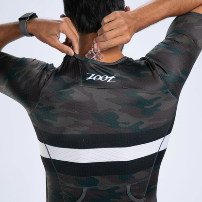 Đồ ba môn Nam Zoot Men's Ltd Tri Aero Fz Racesuit - Armada