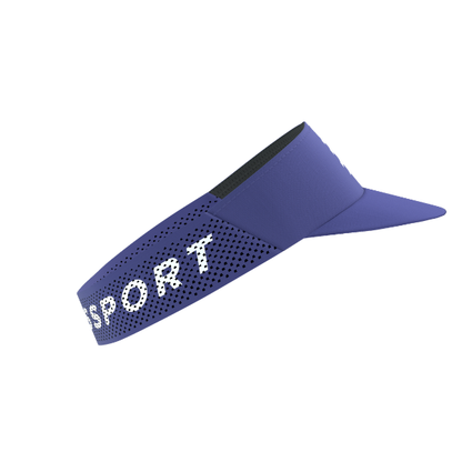 Mũ Chạy Bộ Compressport Pro Racing Visor - Xanh Oriental Blue