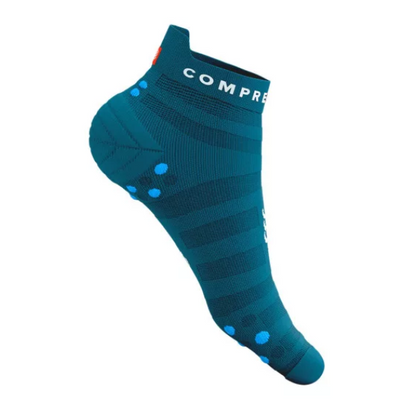 Tất chạy bộ Compressport Pro Racing Socks v4.0 Ultralight - Xanh (Shaded Spruce/Hawaiian Ocean)