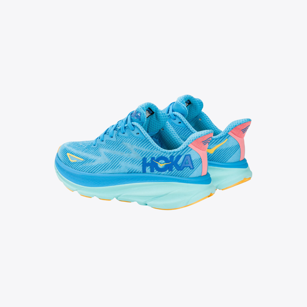 Giày chạy bộ Nữ HOKA Clifton 9 - Xanh biển (Swim Day/Cloudless)