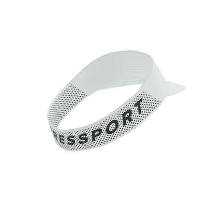 Mũ Chạy Bộ Compressport Pro Racing Visor - Star White/Blue Green