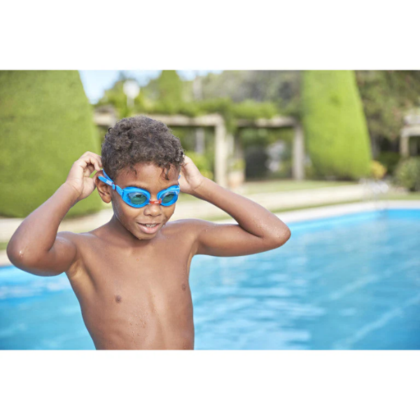 Kính Bơi Trẻ Em Zoggs Ripper JNR - Xanh Cam (Blue Red/Tint Blue)