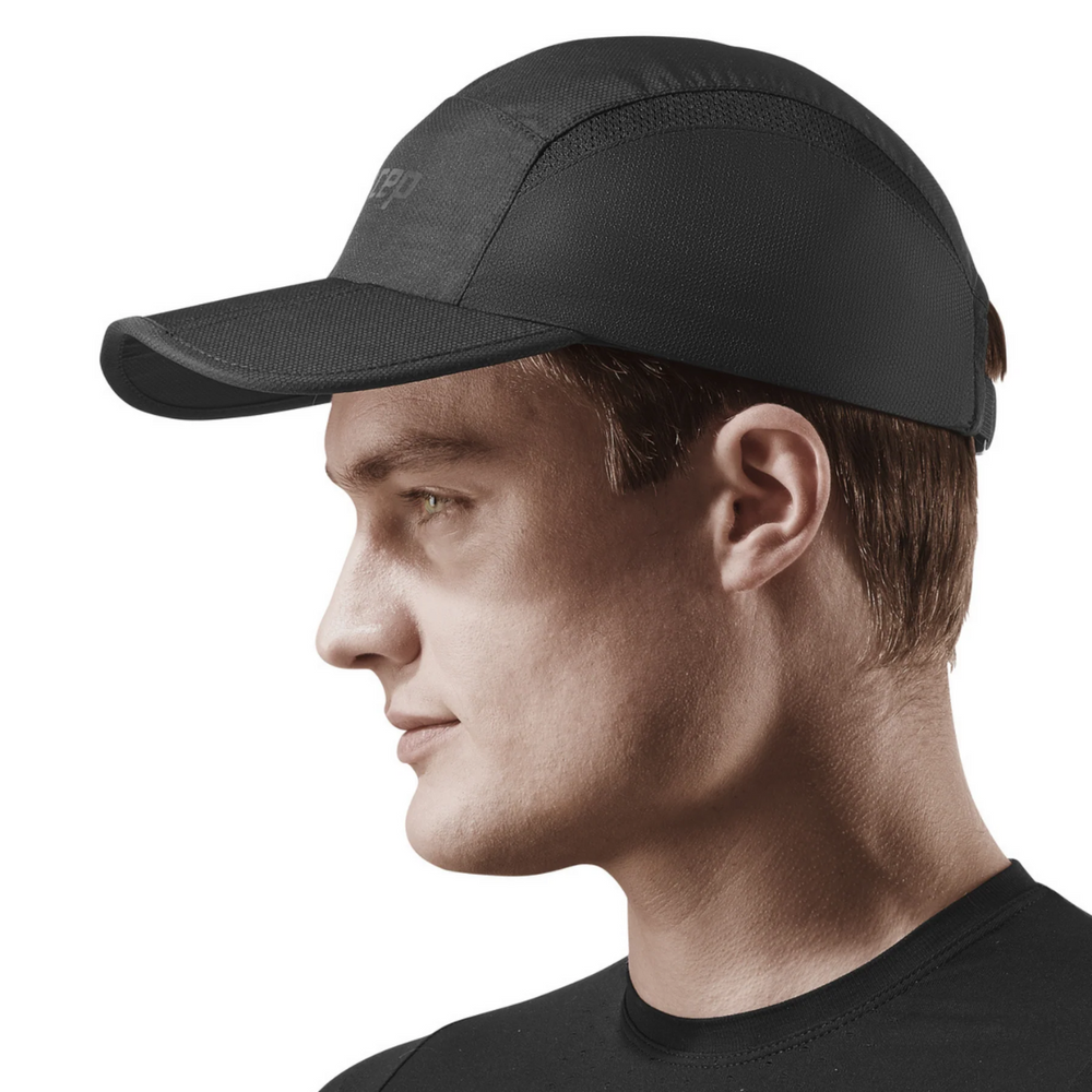 CEP Unisex's Running Cap - Black