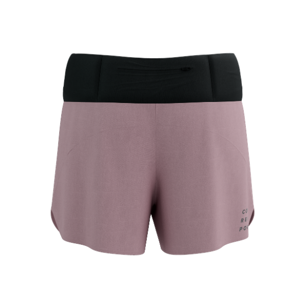 Quần Chạy Bộ Nữ Compressport Performance Short (Phiên bản Eat My Dust!) - Zephyr