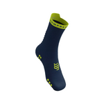 Compressport Pro Racing Socks v4.0 Run High - Blues/Green Sheen