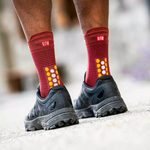 Compressport Pro Racing Socks v4.0 Run High - SPD Apple/Cheddar