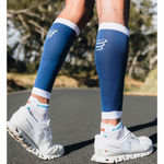 Compressport Calf Sleeves R2 3.0 - Estate Blue/White