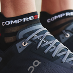 Compressport Unisex's Pro Racing Socks v4.0 Ultralight - Black/ Red