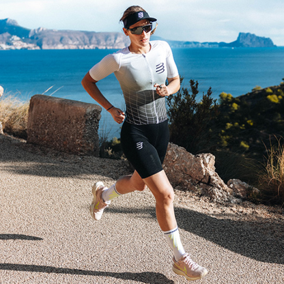 Quần ba môn Nữ Compressport Tri Under Control Short - Đen (Black)