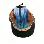 Nón VAGA - Club Cap - Camel/Beige Light Blue/Army Green