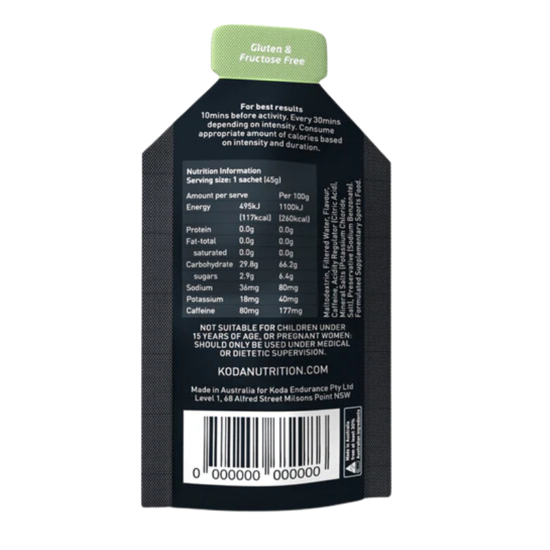 Gel năng lượng Koda Energy Gel - Green Plum