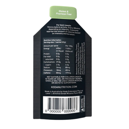 Gel năng lượng Koda Energy Gel - Green Plum