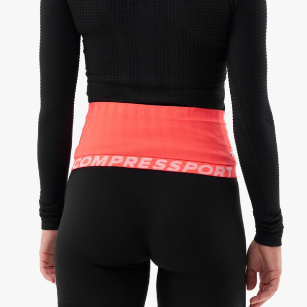 Đai chạy bộ Compressport Unisex's Free Belt Pro - Đỏ/Đen (Red/Black)