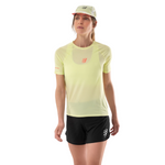 Áo chạy Trail Nữ Compressport Trail Racing SS Tshirt - Xanh (Shadow Lime)