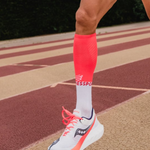 Tất chạy bộ Compressport Full Socks Oxygen - Đỏ (Fluo Red)