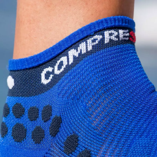 Tất chạy bộ Compressport Unisex's Pro Racing Socks V3.0 Run Low - Blue Lolite
