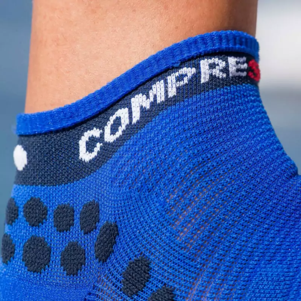 Compressport Unisex's Pro Racing Socks V3.0 Run Low - Blue Lolite